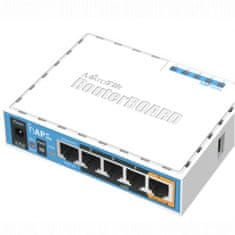 Mikrotik RouterBOARD RB951Ui-2n, hAP,CPU 650MHz, 5x LAN, 2.4Ghz 802.11n, 1x PoE out, tok, tokkal