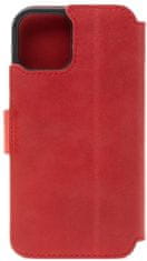 FIXED ProFit könyv típusú bőr tok Apple iPhone 15 készülékhez, FIXPFIT2-1200-RD, piros