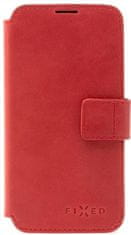 FIXED ProFit könyv típusú bőr tok Apple iPhone 15 készülékhez, FIXPFIT2-1200-RD, piros