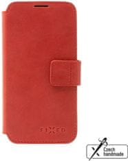 FIXED ProFit bőr könyv típusú védőtok Apple iPhone 15 Pro készülékhez FIXPFIT2-1202-RD, piros