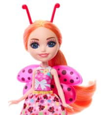 Mattel Enchantimals baba és kisállat - Ladonna Ladybug és Waft FNH22
