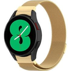 4wrist Milánói szíj, mágneses csattal Samsung Galaxy Watch 6/5/4 - Gold