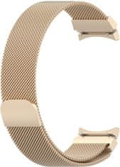 4wrist Milánói szíj, mágneses csattal Samsung Galaxy Watch 6/5/4 - Rose Gold