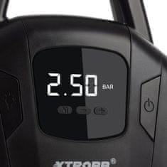 Xtrobb 21866 kompresszor 12V, 150PSI/10bar, 12W, LCD, fekete