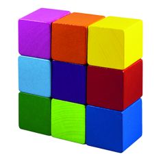 DETOA Fa színes blokkok 35mm