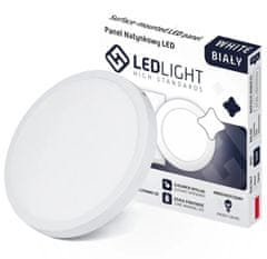 Ledlight 2588 LED mennyezeti lámpa 6 W, 550lm, 4000K (semleges), 11 cm fehér