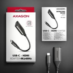 AXAGON RVC-HI2M, USB-C -> HDMI 2.0a reduktor/adapter, 4K/60Hz HDR10