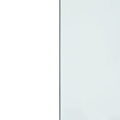Greatstore téglalap alakú kandalló-üveglap 80x60 cm