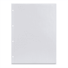 Hama fotókarton pergamen, 23,3 x 31 cm, perforált, 25 ív, fehér