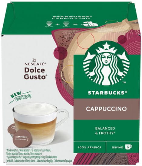 Starbucks Kávékapszula Cappuccino by Nescafé Dolce Gusto
