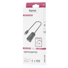 Hama mini USB-ről USB-A (OTG) adapter, 15 cm