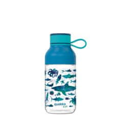 QUOKKA Kids, Plastová fľaša s pútkom Sea Animals, 430ml, 40154