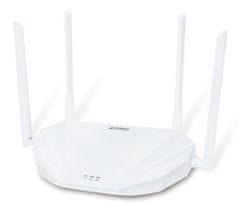 Planet WDRT-1800AX WiFi6 router/AP, dual 2.4/5GHz, 802.11ax 1800Mbps, MESH, tűzfal, 32+32 kliensek