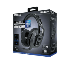 Nacon RIG 600 PRO HS gaming headset fekete (RIG600PROHS)
