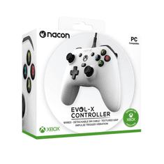 Nacon Evol-X vezetékes Xbox kontroller fehér (EVOL-XW)