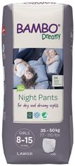 abena BAMBO Dreamy Night Pants Eldobható pelenkázó bugyi Lányok 8-15 éves korig (35-50 kg) 10 db