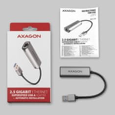 AXAGON ADE-25R SUPERSPEED USB-A 3.2 Gen 1 2,5 Gigabit Ethernet 10/100/1000/2500 Mbit adapter