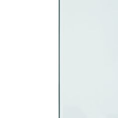 Greatstore téglalap alakú kandalló-üveglap 100x60 cm