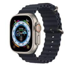 RhinoTech Ocean óraszíj Apple Watch 38/40/41mm számára (RTACC398), éjkék