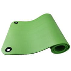 Yate Fitness matrac NBR két lyukkal akasztáshoz 183×61×1cm – zöld