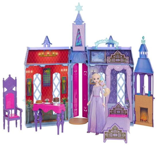 Disney Jégvarázs Arendelle királyi kastély babával HLW61
