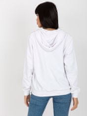 BASIC FEEL GOOD Női cipzáras pulóver Galert fehér XS
