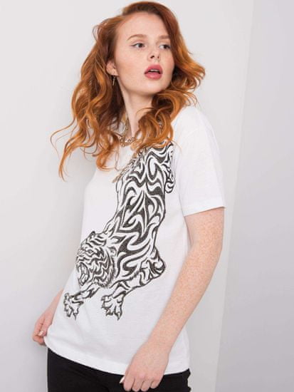 H&B Nyomtatott női póló Selma fehér