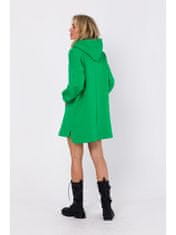 Made of Emotion Női pulóver ruha Yenga M762 világos zöld S/M