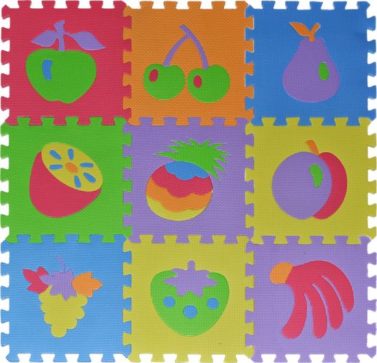 Hab puzzle Gyümölcs (28x28)