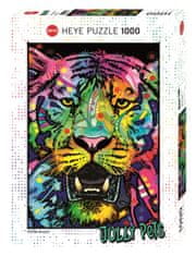 Heye Puzzle Jolly Pets: Vad tigris 1000 darab