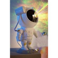Izoksis 21857 Astronaut éjszakai égbolt projektor, aurora borealis és csillagok, távirányító