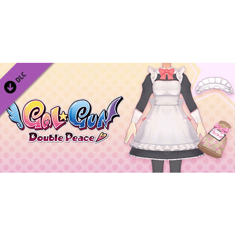 PQube Gal*Gun: Double Peace - 'Maid Uniform' Costume Set (PC - Steam elektronikus játék licensz)