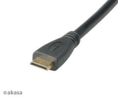 Akasa - HDMI-mini HDMI adapter - 25 cm