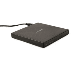 Gembird külső DVD író fekete (DVD-USB-04) (DVD-USB-04)