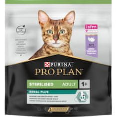 Purina Pro Plan Cat Adult Sterilizált Renal Plus pulyka 400 g