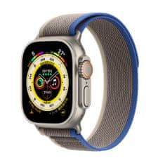 RhinoTech Ultra Wild Trail óraszíj Apple Watch 42/44/45/49mm számára (RTACC408), kék/szürke