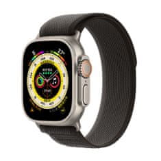 RhinoTech Ultra Wild Trail óraszíj Apple Watch 42/44/45/49mm számára(RTACC409), fekete/szürke