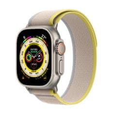 RhinoTech Ultra Wild Trail óraszíj Apple Watch 42/44/45/49mm számára (RTACC410), sárga/bézs