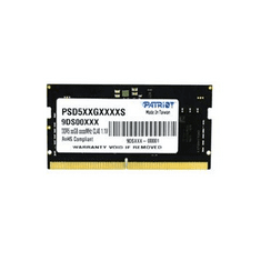 Patriot 16GB 4800MHz DDR5 Notebook RAM Signature Line Single Channel CL40 (PSD516G480081S) (PSD516G480081S)