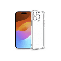 Haffner Apple iPhone 15 Pro Max szilikon hátlap - Clear Case - átlátszó (PT-6802)