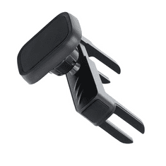 Haffner Univerzális kerek szellőzőrácsba illeszthető mágneses PDA/GSM autós tartó (pl. Mercedes) - MP-M Magnetic Car Holder - fekete (PT-6599)