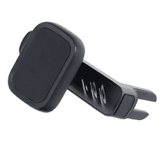 Haffner Univerzális kerek szellőzőrácsba illeszthető mágneses PDA/GSM autós tartó (pl. Mercedes) - MP-M Magnetic Car Holder - fekete (PT-6599)