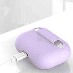 Haffner Szilikon védőtok Apple AirPods Pro 1/2 fülhallgatóhoz - fekete - ECO csomagolás (FN0513)