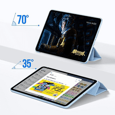 Haffner Apple iPad 10.9 (2022) tablet tok (Smart Case) on/off funkcióval - sky blue (ECO csomagolás) (FN0466)