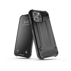 Apple iPhone 14 Pro Max ütésálló hátlap - Armor - fekete