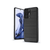 Xiaomi 11T 5G/11T Pro 5G szilikon hátlap - Carbon - fekete (PT-6382)