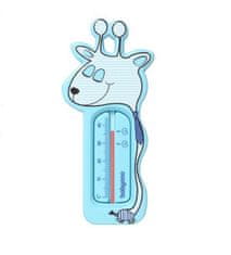 BabyOno Vízhőmérő zsiráf kék nyakkendővel