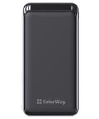 ColorWay powerbank/ 20 000mAh/ USB QC3.0/ USB-C Power Delivery 20W/ Micro-USB/ Fekete