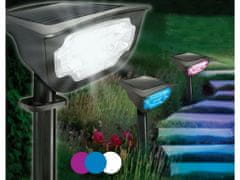 Verkgroup Solar dekoratív reflektor padló- vagy fali LED RGBW lámpa IP65