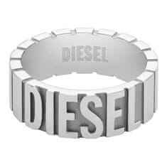 Diesel Időtlen férfi acél gyűrű DX1390040 (Kerület 62 mm)